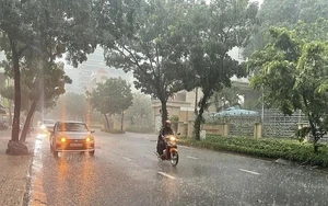 Thời tiết ngày 1/5: Nhiều khu vực có mưa dông vào chiều tối