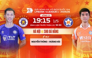 Link xem trực tiếp bóng đá Hà Nội FC vs SHB Đà Nẵng 19h15 hôm nay, V-League vòng 21