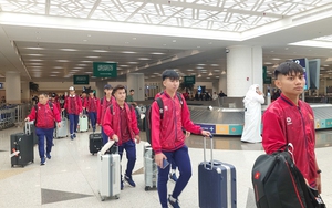 U17 Việt Nam tới Ả rập Xê Út, bắt nhịp nhanh với VCK U17 châu Á