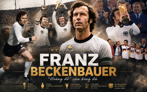 Mỗi ngày một ngôi sao World Cup: "Hoàng đế" bóng đá Franz Beckenbauer
