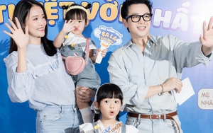 Trương Mỹ Nhân - Phí Ngọc Hưng háo hức khi trở lại "Mẹ vắng nhà ba là siêu nhân"