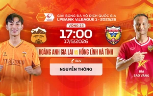 Link xem trực tiếp bóng đá Hoàng Anh Gia Lai vs Hồng Lĩnh Hà Tĩnh 17h00 hôm nay, V-League vòng 23