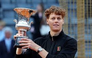 Sinner vô địch Rome Masters, hoàn tất bộ sưu tập 9 danh hiệu Masters 1000