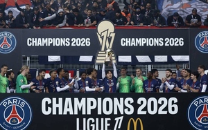 PSG có màn ăn mừng chức vô địch Ligue 1 kỳ lạ nhất mọi thời đại