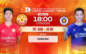 Link xem trực tiếp bóng đá PVF-CAND vs Hà Nội 18h hôm nay, V-League vòng 23