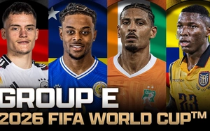 Lịch thi đấu World Cup 2026 - Bảng E