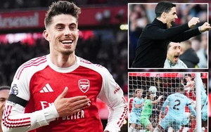 Kết quả bóng đá Ngoại hạng Anh vòng 37: Arsenal thắng sát nút