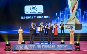 VISI tiên phong công nghệ nhãn khoa, được vinh danh tại The Best of Vietnam 2026