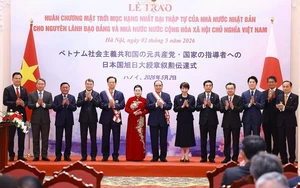Nhật Bản trao tặng Huân chương Mặt trời mọc cho nguyên lãnh đạo Đảng, Nhà nước Việt Nam