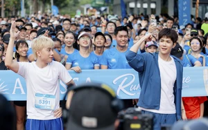 Anh Tú ATUS, Nicky cùng hội yêu nắng khuấy động ANESSA Run To Shine 2026