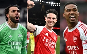 3 người hùng tỏa sáng rực rỡ của Arsenal