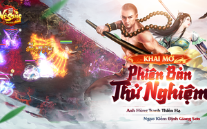 Ngạo Kiếm Vô Song Mobile - myG khai mở phiên bản thử nghiệm, khởi đầu cho hành trình định giang sơn