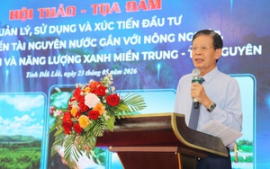 Quản trị tài nguyên nước để mở đường cho phát triển xanh miền Trung - Tây Nguyên