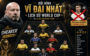Huyền thoại bóng đá Anh gạch tên Cristiano Ronaldo khỏi đội hình vĩ đại nhất World Cup