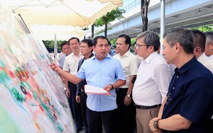 Bí thư Thành ủy Hà Nội yêu cầu tăng tốc hoàn thiện giao thông trục Tây Thăng Long