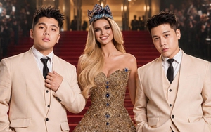 Quân Nguyễn & Pu Lê định hình phong cách cho Miss World 2024 tại thảm đỏ Cannes 2026