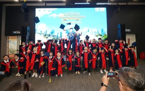 Wisdomland tổ chức lễ tốt nghiệp khối Lá với chủ đề "Nơi con bước ra thế giới"
