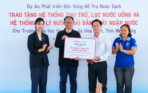 UNIQLO tiếp tục thực hiện dự án hỗ trợ nước sạch tại tỉnh Vĩnh Long
