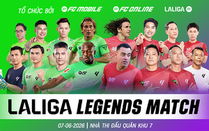 Hơi thở 'Siêu kinh điển' trở lại với "LaLiga Legends Match 2026 tại Việt Nam"