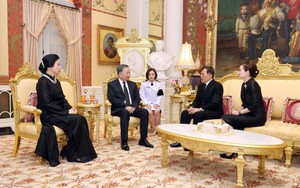 Tổng Bí thư, Chủ tịch nước Tô Lâm và Phu nhân hội kiến Nhà Vua Thái Lan Maha Vajiralongkorn và Hoàng hậu