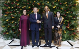 Tổng thống Singapore và Phu nhân chủ trì tiệc chiêu đãi Tổng Bí thư, Chủ tịch nước Tô Lâm và Phu nhân