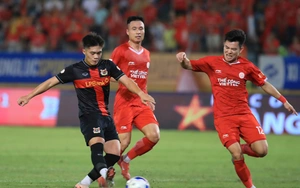 Thể Công Viettel và Ninh Bình cầm chân nhau trong cuộc đua tranh top 2 V-League