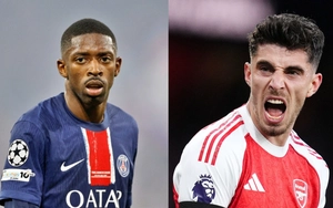 Đội hình dự kiến PSG vs Arsenal: Dembele so tài Haverez