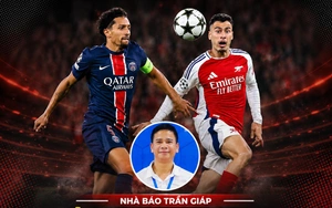 Nhà báo Trần Giáp: Trận PSG vs Arsenal sẽ được định đoạt bởi "bóng chết"