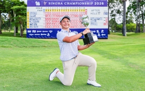 Nguyễn Tuấn Anh lên số 1 Việt Nam trên BXH golf chuyên nghiệp thế giới với vị trí á quân ở Thái Lan