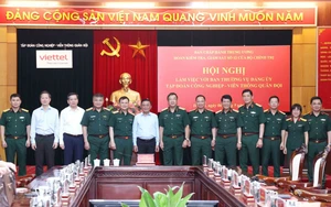 Đoàn kiểm tra, giám sát số 12 của Bộ Chính trị làm việc với Ban Thường vụ Đảng uỷ Tập đoàn Viettel