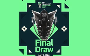 Xem trực tiếp bốc thăm chia bảng Asian Cup 2027 ở đâu, trên kênh nào?