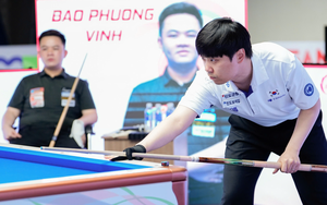 Bao Phương Vinh về nhì tiếc nuối tại giải carom châu Á 