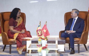 Tổng Bí thư, Chủ tịch nước Tô Lâm hội kiến Thủ tướng Sri Lanka