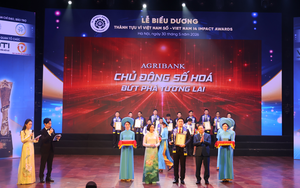 Agribank được vinh danh thành tựu tác động vì Việt Nam số 2026