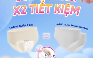 Băng quần 2 lõi: Giải pháp giúp bạn gái tiết kiệm chi phí ngày "đèn đỏ"