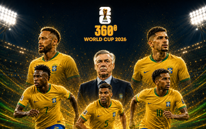 VIDEO Talkshow 360 độ World Cup 2026: Brazil, Ancelotti & Vinicius - Giấc mơ ngôi sao thứ 6 trên ngực áo