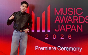 Dương Domic tham dự Lễ trao giải âm nhạc danh giá Music Awards Japan 2026