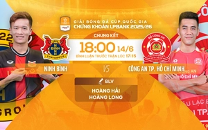 Link xem trực tiếp bóng đá Ninh Bình vs Công An TPHCM 18h00 hôm nay, chung kết Cúp Quốc gia