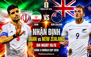 Nhận định Iran vs New Zealand 8h ngày 16/6, bảng G World Cup 2026: Niềm vui cho đại diện châu Á