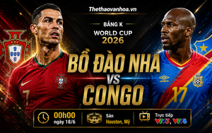 Đội hình dự kiến Bồ Đào Nha vs Congo (bảng K World Cup 2026): Ronaldo đá chính
