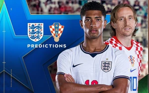 Tỷ lệ chiến thắng Anh vs Croatia (bảng L World Cup 2026): Tam sư không dễ vượt qua Croatia