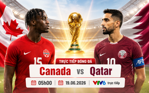 TRỰC TIẾP bóng đá Canada vs Qatar 05h00 hôm nay, bảng B World Cup 2026