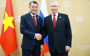 Thủ tướng Lê Minh Hưng hội kiến Tổng thống Nga Vladimir Putin