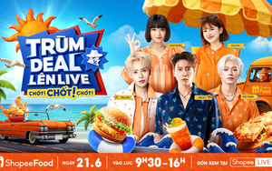 Loạt deal giải nhiệt giảm 50% chỉ có trong livestream 21/6 của ShopeeFood