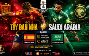 Dự đoán tỉ số trận đấu Tây Ban Nha vs Saudi Arabia (bảng H World Cup 2026): Cách biệt