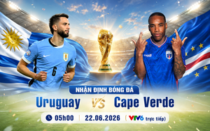 Nhận định Uruguay vs Cape Verde (5h, 22/6) bảng H World Cup 2026: Lực lượng, đối đầu, tỷ lệ chiến thắng