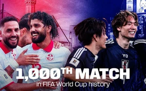Trận Tunisia vs Nhật Bản ở World Cup 2026 đánh dấu cột mốc đặc biệt của bóng đá thế giới
