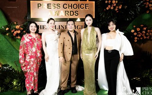 Hương Giang khẳng định thần thái ngôi sao trên thảm đỏ Press Choice Award