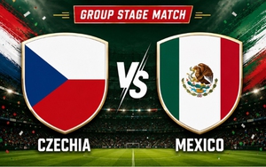Nhận định CH Séc vs Mexico (8h, 25/6) bảng A World Cup 2026: Lực lượng, đối đầu, tỷ lệ chiến thắng