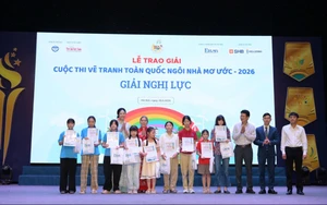 Trao giải Cuộc thi vẽ tranh “Ngôi nhà mơ ước” 2026